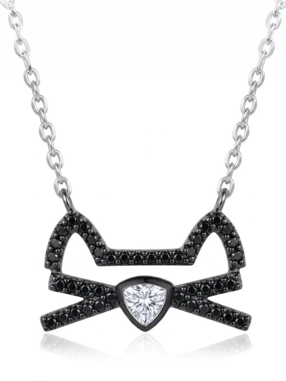Black Cat Whisker Necklace - Charmed Aroma Halloween Jewelry